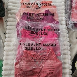 Lot of 4 Zenana bralettes L/XL